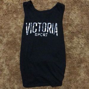 Victoria Secret Tie Back Workout Tank